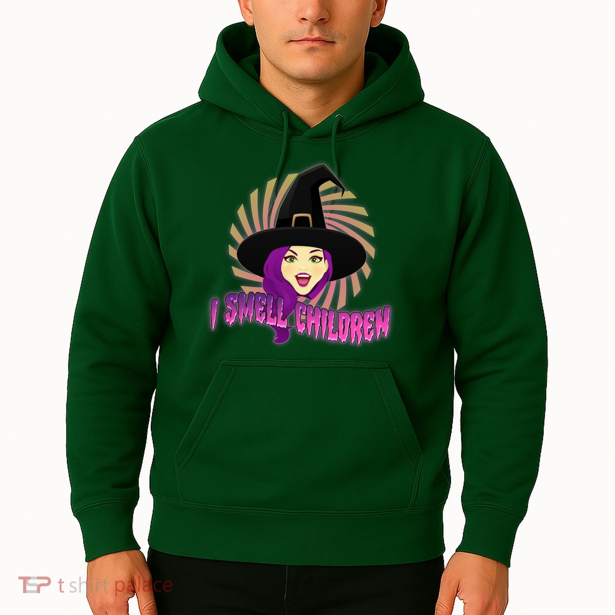 Funny Halloween Witch I Smell Children Hoodie