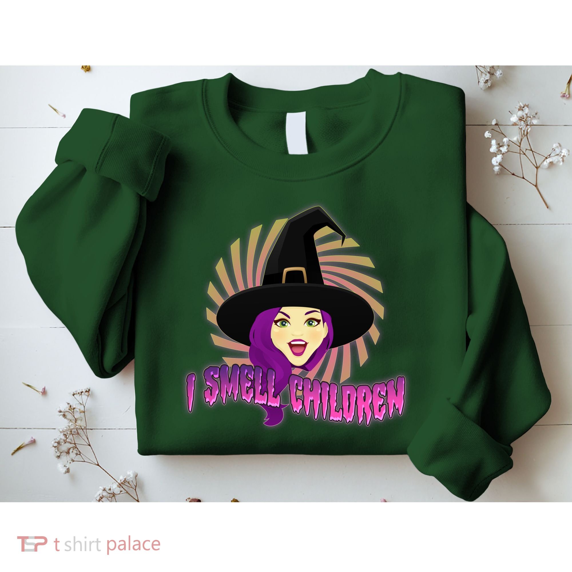Funny Halloween Witch I Smell Children Sweatshirt