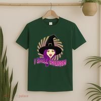 Funny Halloween Witch I Smell Children T-Shirt thumb 2