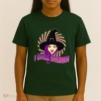 Funny Halloween Witch I Smell Children T-Shirt thumb 4
