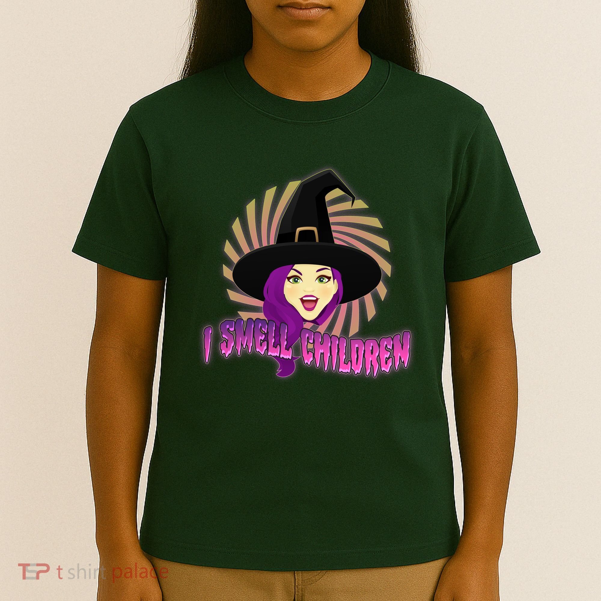 Funny Halloween Witch I Smell Children T-Shirt