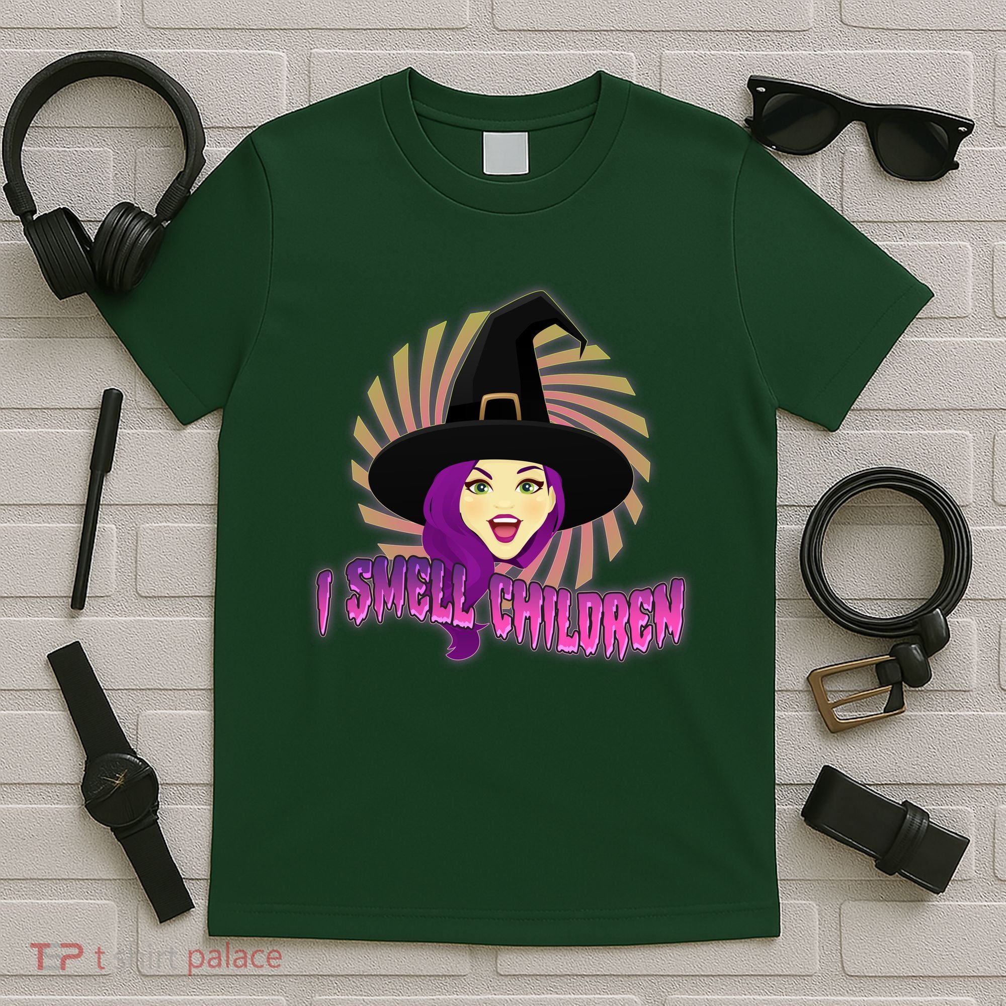 Funny Halloween Witch I Smell Children T-Shirt