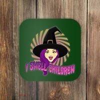 Funny Halloween Witch I Smell Children Coaster thumb 0