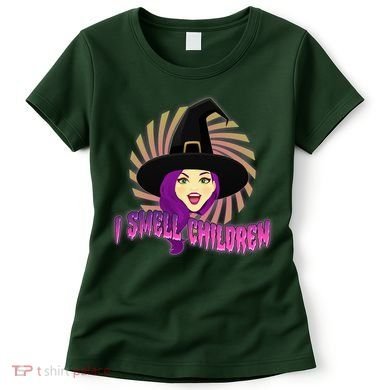 Funny Halloween Witch I Smell Children Women's T-Shirt