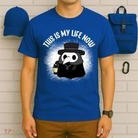 Funny Healthcare Workers Plague Doctor This Is My Life Now Gift T-Shirt thumb 6
