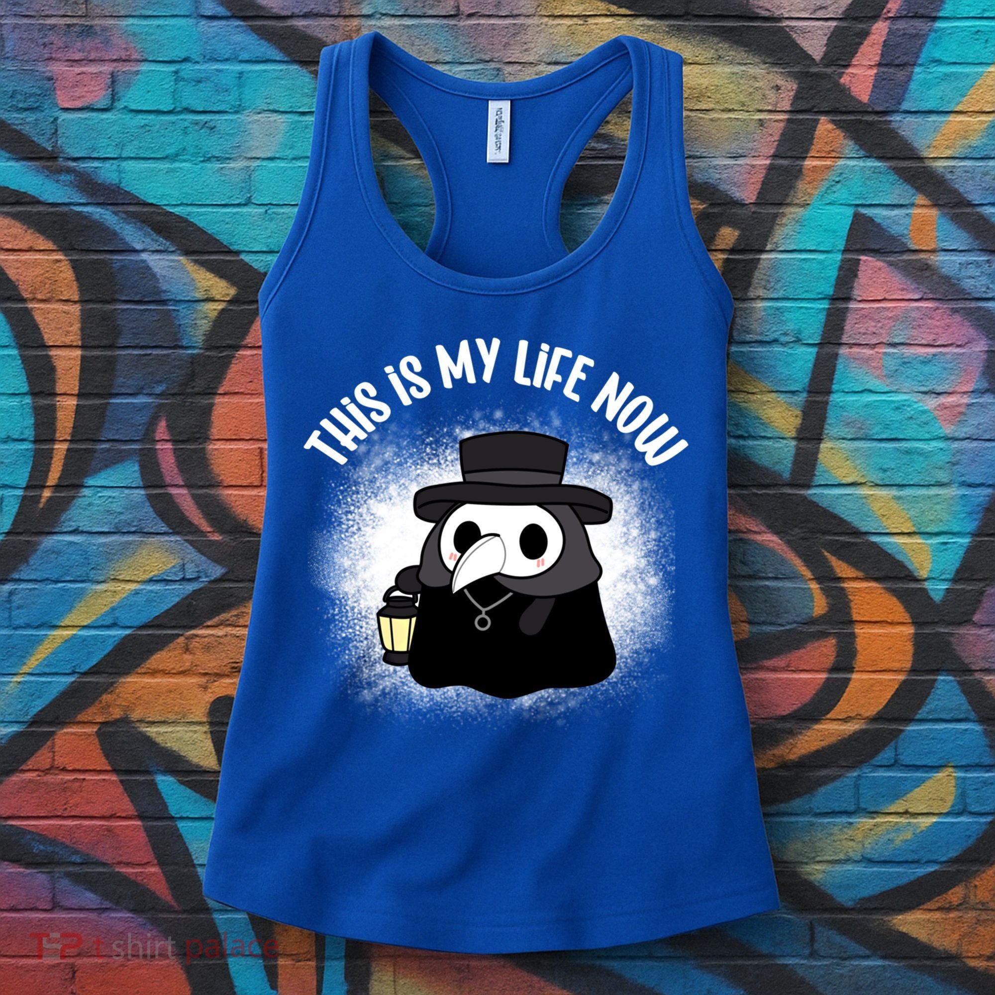 Funny Healthcare Workers Plague Doctor This Is My Life Now Gift Women's Tank Top