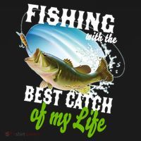 Fishing Husband Wife Marriage Backpack thumb 2