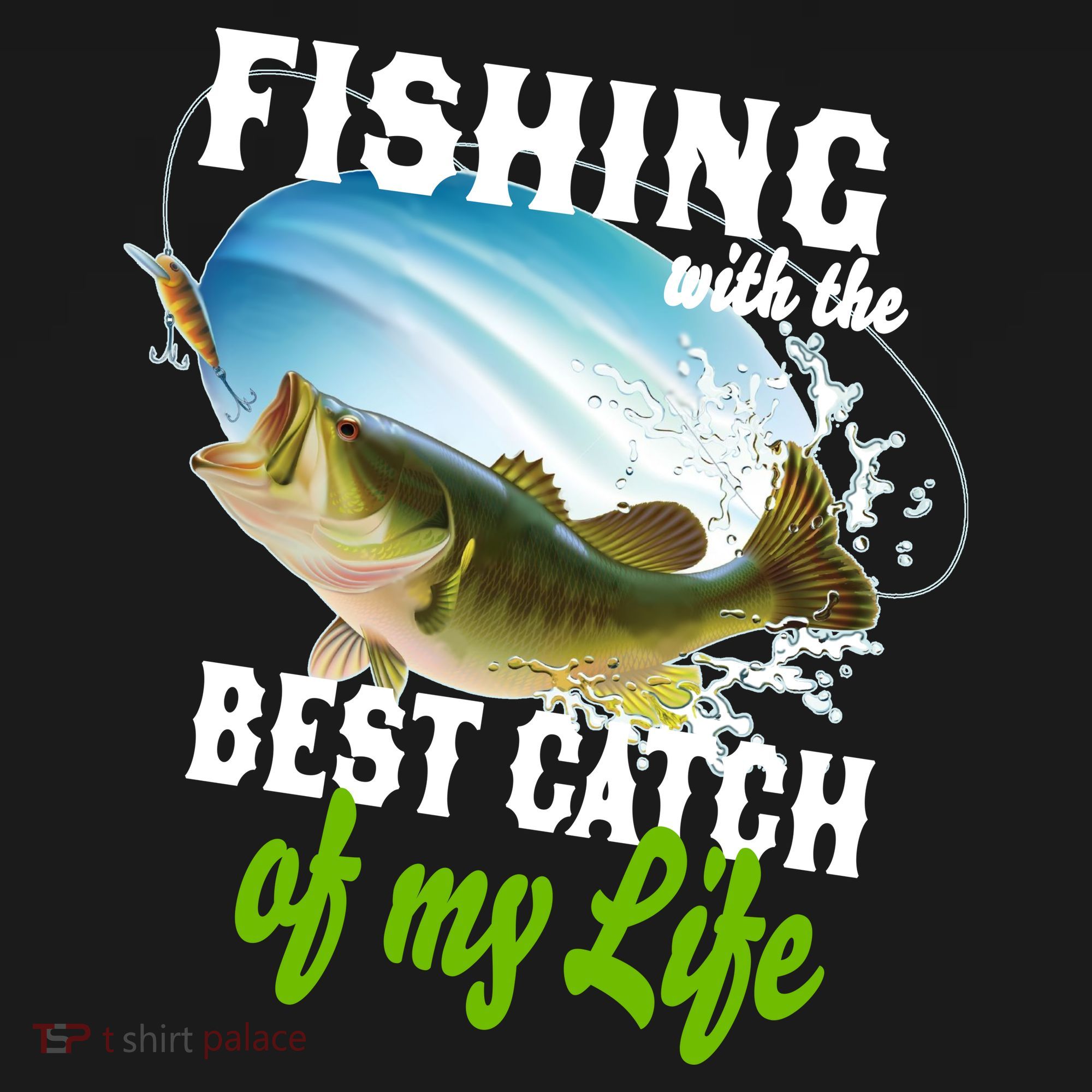 Fishing Husband Wife Marriage Backpack