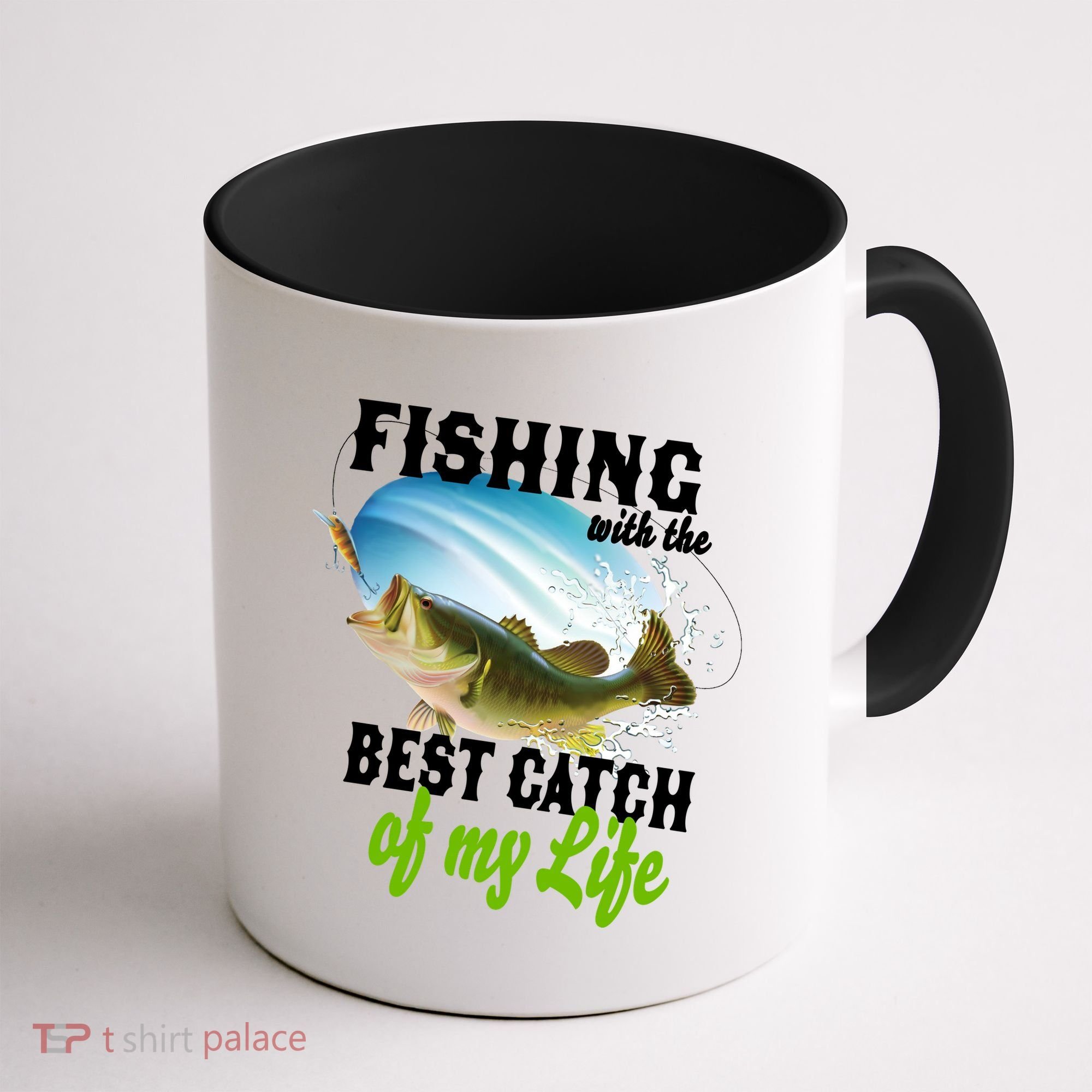 Fishing Husband Wife Marriage Coffee Mug