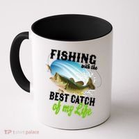 Fishing Husband Wife Marriage Coffee Mug thumb 0