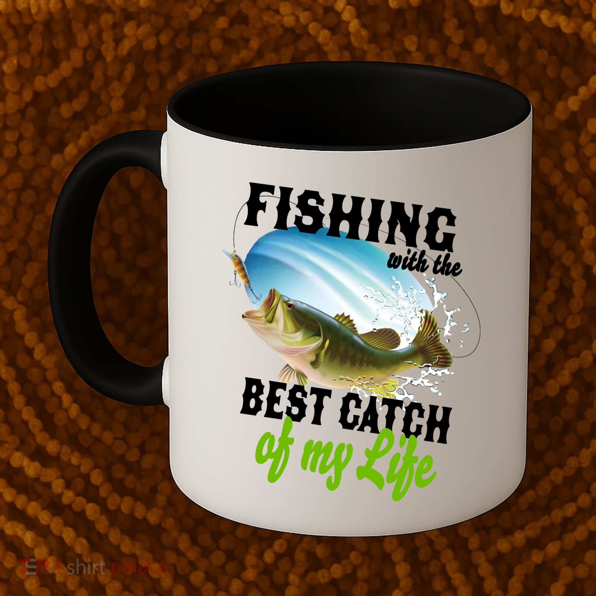 Fishing Husband Wife Marriage Coffee Mug