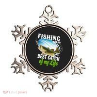 Fishing Husband Wife Marriage Ornament thumb 0