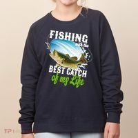Fishing Husband Wife Marriage Women's Sweatshirt thumb 0