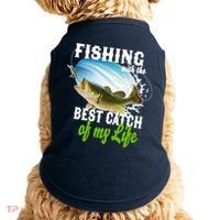 Fishing Husband Wife Marriage Doggie Tank thumb 0