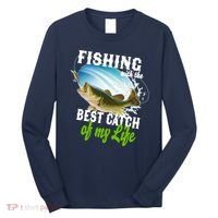 Fishing Husband Wife Marriage Long Sleeve Shirt thumb 0