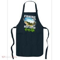 Fishing Husband Wife Marriage Apron thumb 0