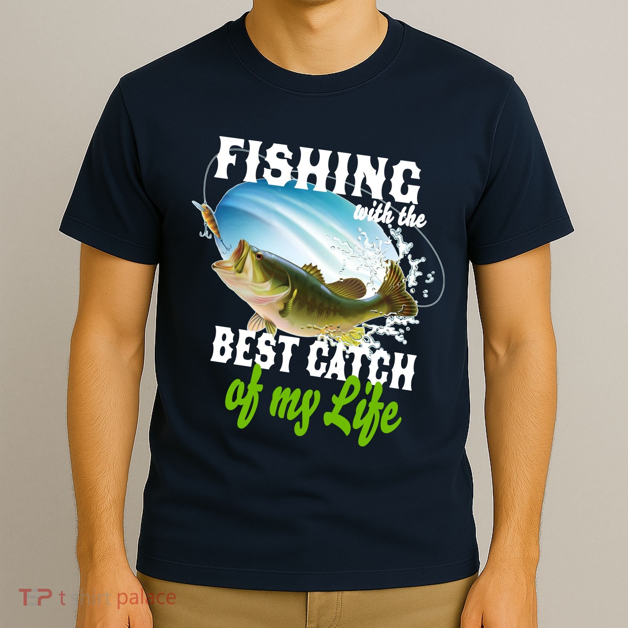 Fishing Husband Wife Marriage T-Shirt