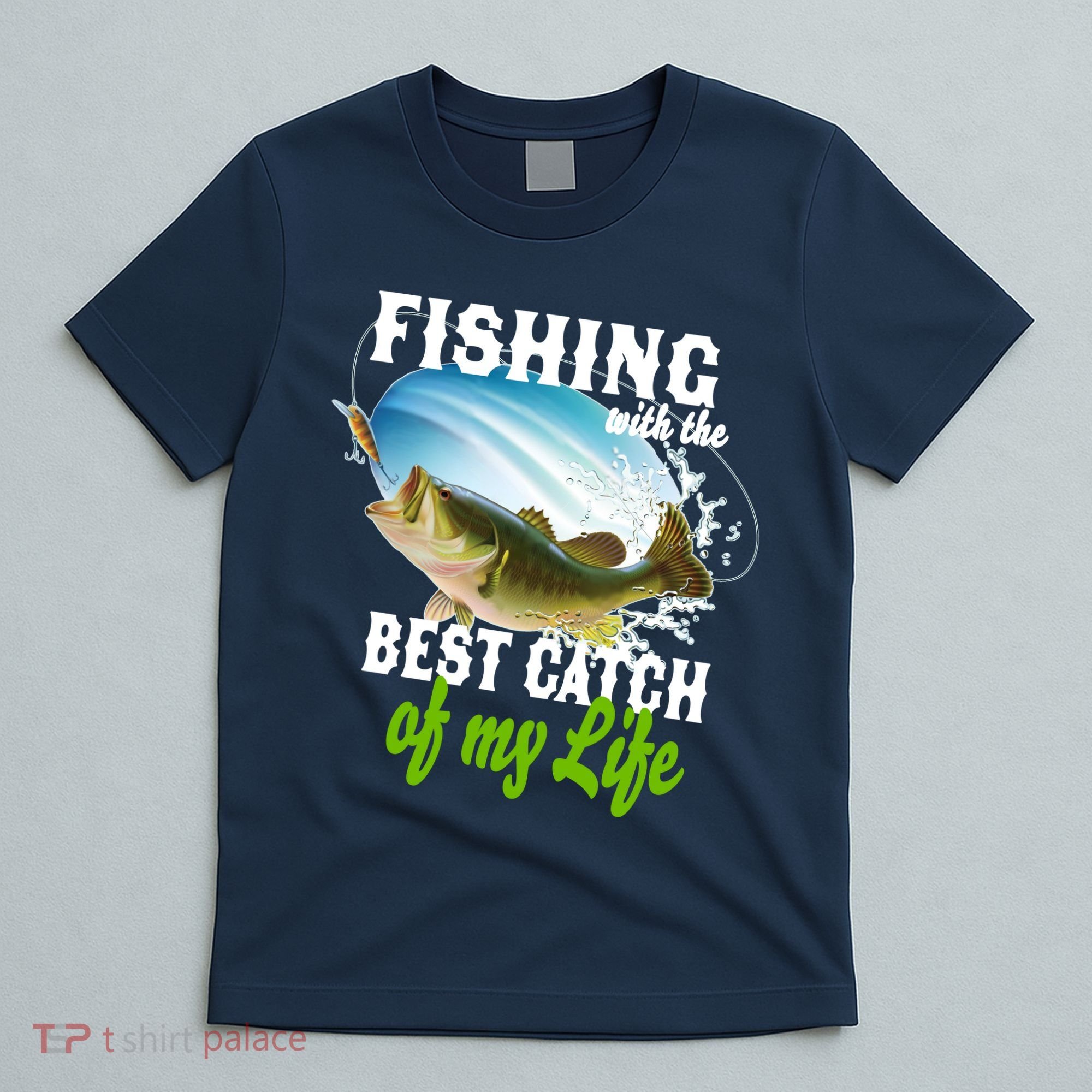 Fishing Husband Wife Marriage T-Shirt