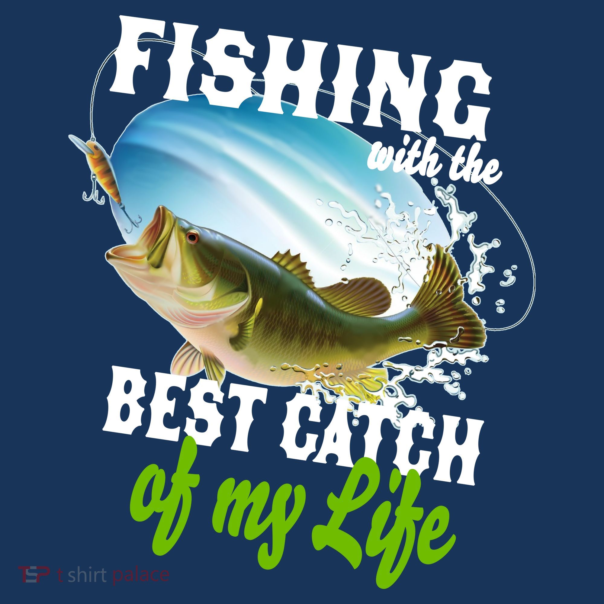 Fishing Husband Wife Marriage Coaster