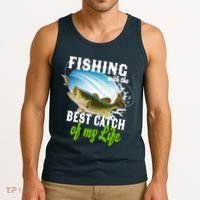 Fishing Husband Wife Marriage Tank Top thumb 3