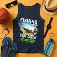Fishing Husband Wife Marriage Tank Top thumb 4