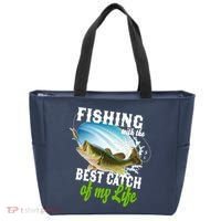 Fishing Husband Wife Marriage Tote Bag thumb 0