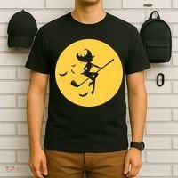 Funny Halloween Witch Golf Stick Golfer Golfing Premium T-Shirt thumb 6
