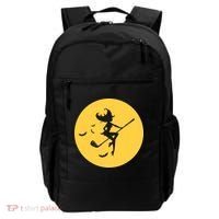 Funny Halloween Witch Golf Stick Golfer Golfing Premium Backpack thumb 0