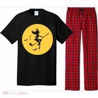 Funny Halloween Witch Golf Stick Golfer Golfing Premium Pajama Set thumb 0