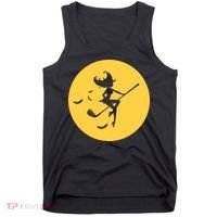 Funny Halloween Witch Golf Stick Golfer Golfing Premium Tank Top thumb 0