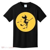Funny Halloween Witch Golf Stick Golfer Golfing Premium Kids T-Shirt thumb 0