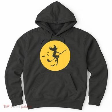 Funny Halloween Witch Golf Stick Golfer Golfing Premium Hoodie