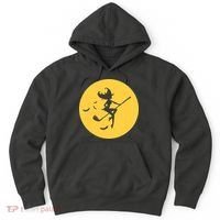 Funny Halloween Witch Golf Stick Golfer Golfing Premium Hoodie thumb 0
