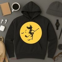 Funny Halloween Witch Golf Stick Golfer Golfing Premium Hoodie thumb 3