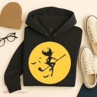 Funny Halloween Witch Golf Stick Golfer Golfing Premium Hoodie thumb 4