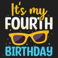 Funny Im 4 Years Old Birthday Its My 4th Birthday Beanie thumb 2