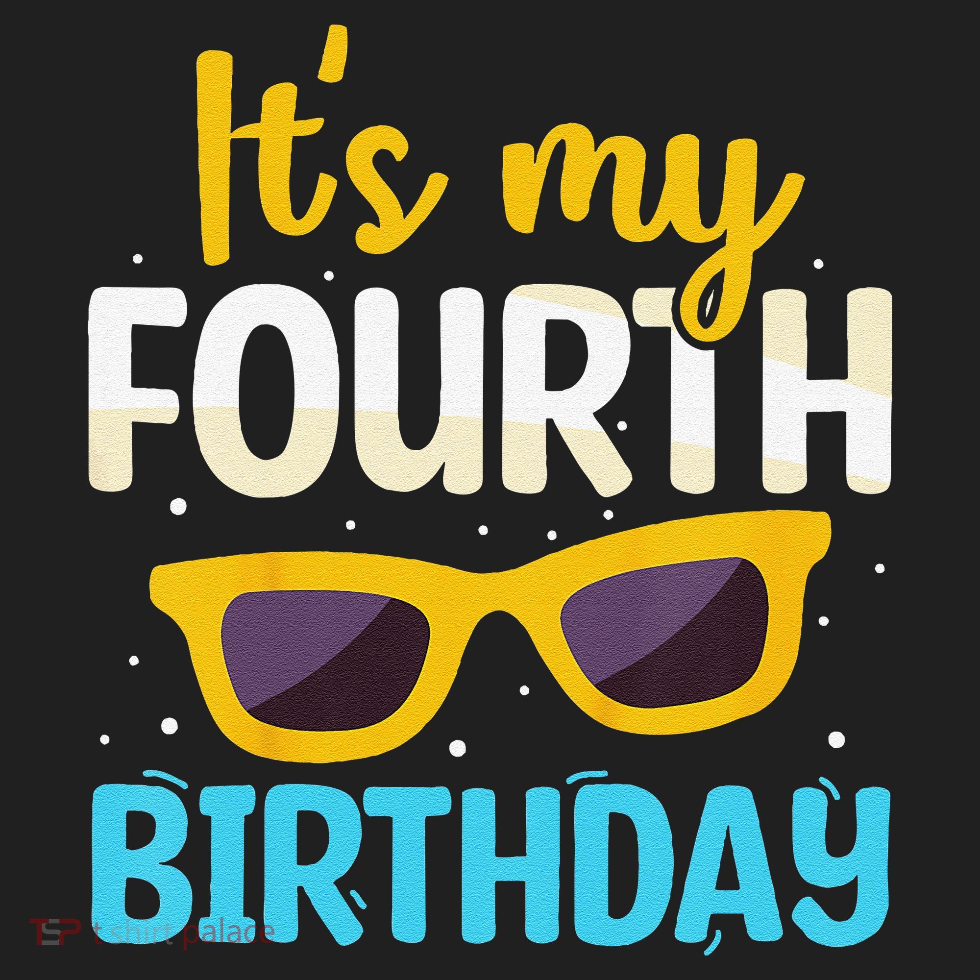 Funny Im 4 Years Old Birthday Its My 4th Birthday Beanie