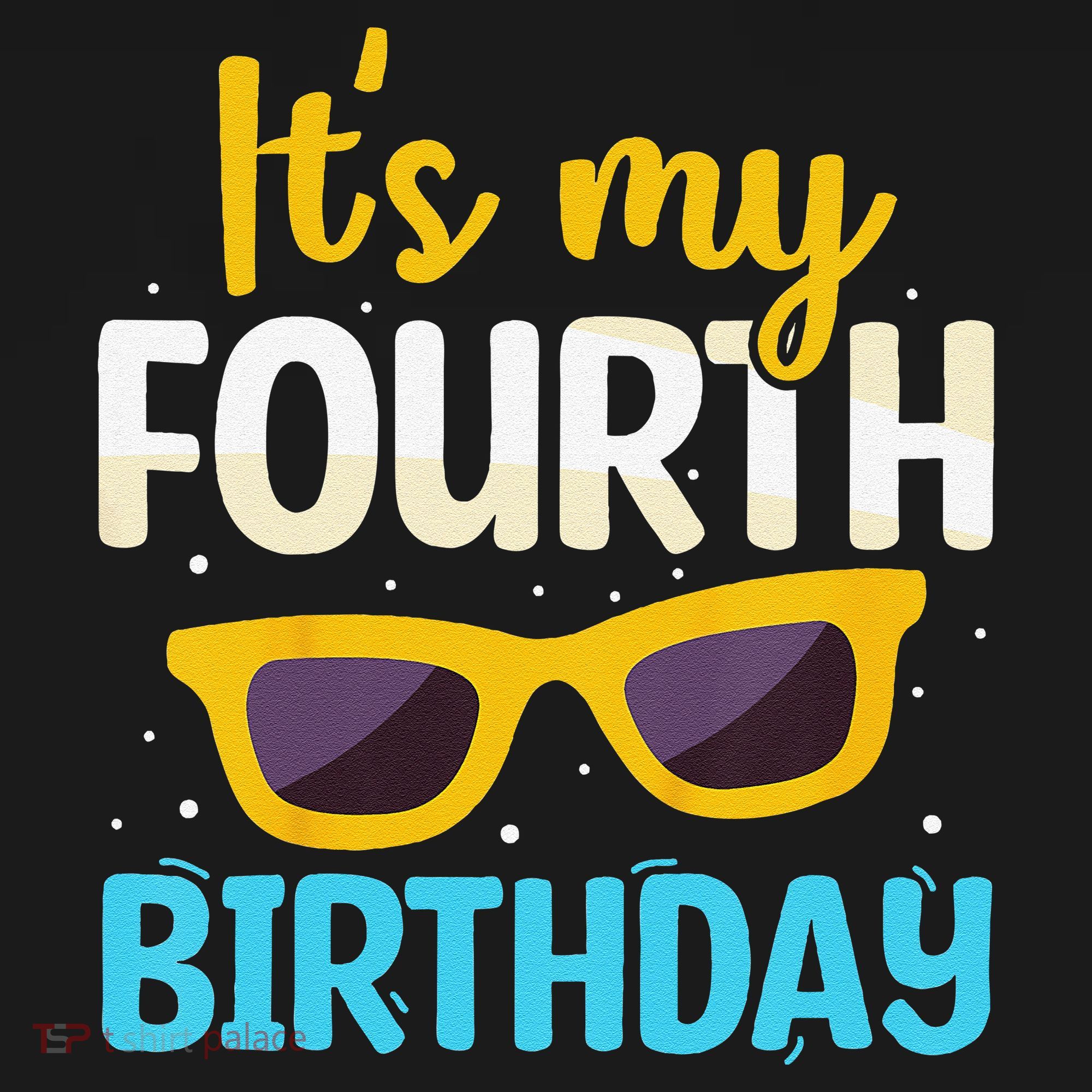 Funny Im 4 Years Old Birthday Its My 4th Birthday Women's Tank Top