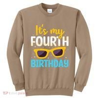 Funny Im 4 Years Old Birthday Its My 4th Birthday Sweatshirt thumb 0