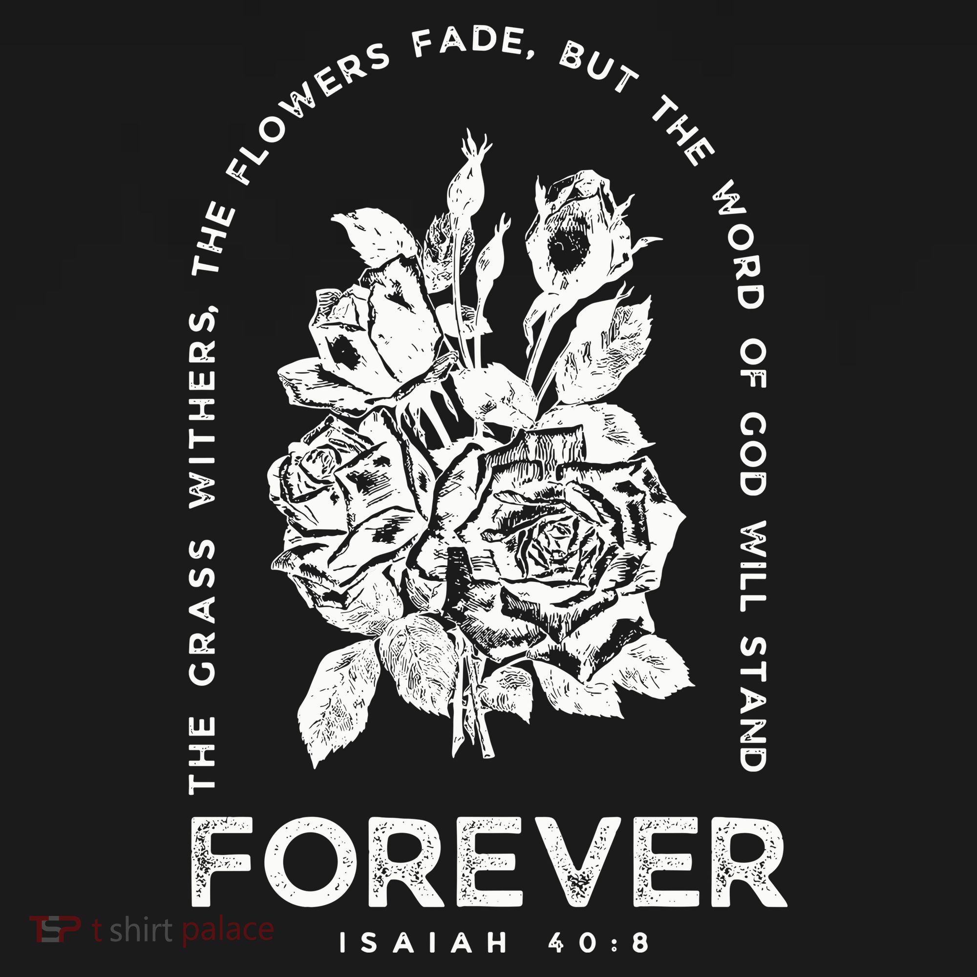 Forever Isaiah 40:8 Button