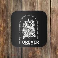 Forever Isaiah 40:8 Coaster thumb 0
