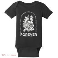 Forever Isaiah 40:8 Baby Bodysuit thumb 0