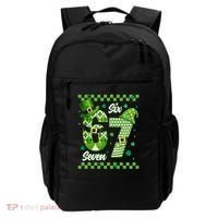 Funny Irish 67 Six Seven 6-7 Meme Happy St Patrick's Day Backpack thumb 0