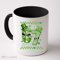 Funny Irish 67 Six Seven 6-7 Meme Happy St Patrick's Day Coffee Mug thumb 0