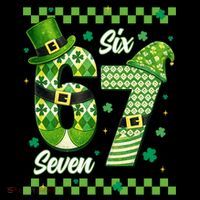 Funny Irish 67 Six Seven 6-7 Meme Happy St Patrick's Day Coffee Mug thumb 5