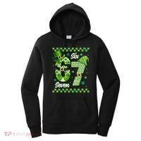 Funny Irish 67 Six Seven 6-7 Meme Happy St Patrick's Day Women's Hoodie thumb 0