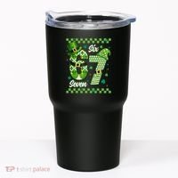 Funny Irish 67 Six Seven 6-7 Meme Happy St Patrick's Day Tumbler thumb 0