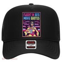 Fluent In 80s Movie Quotes Retro Hat thumb 0