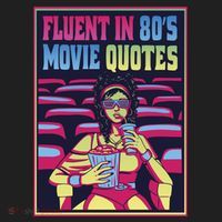 Fluent In 80s Movie Quotes Retro Hat thumb 2