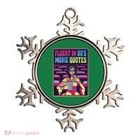 Fluent In 80s Movie Quotes Retro Ornament thumb 0